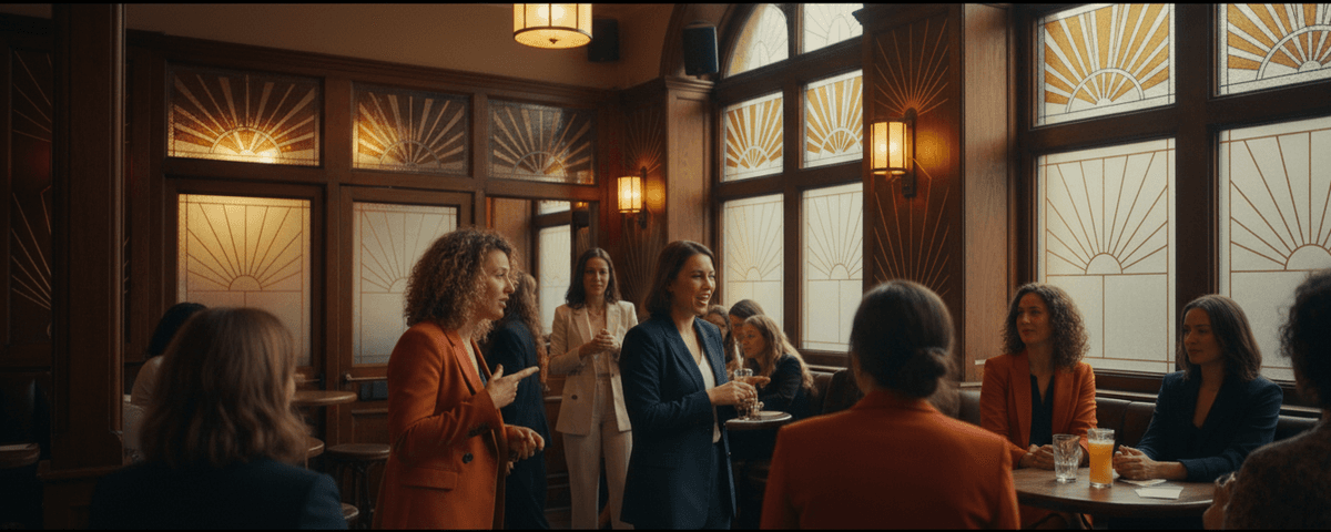 Women in Tech, Fintech, AI, Startups Business Event with Elevator Pitch